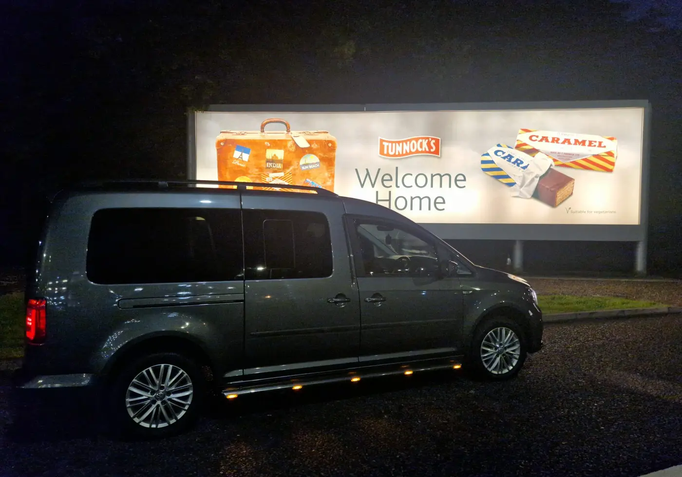 VW caddy grey wheel chair friendly