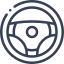 steering wheel icon
